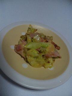 キャベツとベーコンのチーズ炒め-レシピのメイン写真