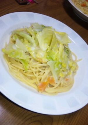一人前にもならない残ったシチューでパスタ-レシピのメイン写真