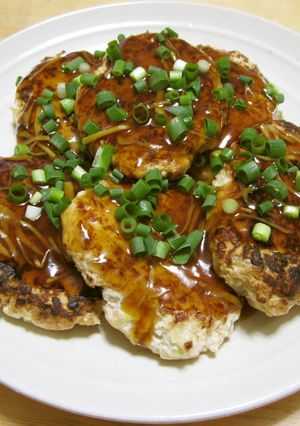 豆腐ハンバーグの生姜あんかけ-レシピのメイン写真