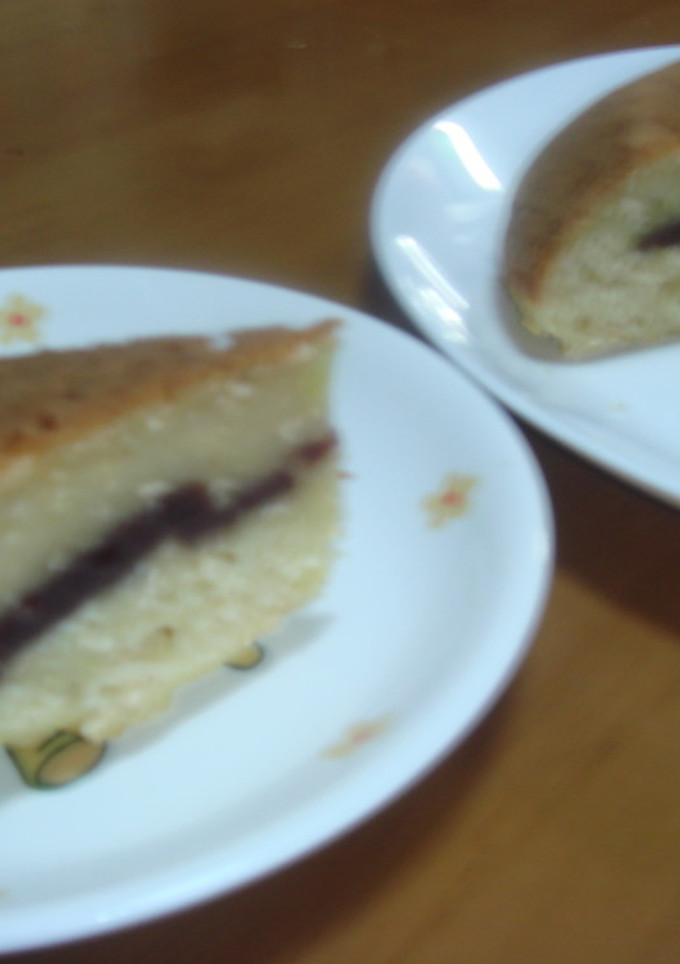 羊羹とさつまいもの炊飯器でケーキ-レシピのメイン写真