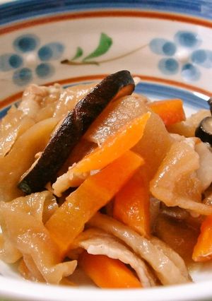 切干大根の煮物-レシピのメイン写真