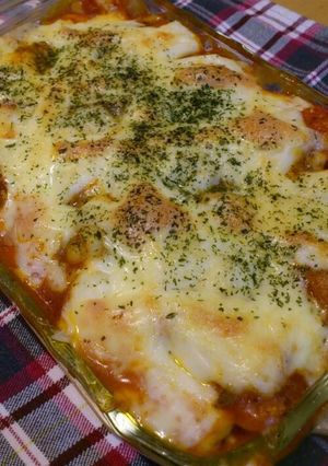 じゃがいもとマカロニのミートグラタン♪-レシピのメイン写真