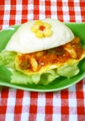 ♥トマトパスタソースで簡単ロールサンド♥-レシピのメイン写真