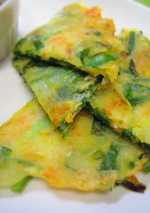 野菜炒めをリメイク！超簡単チヂミ-レシピのメイン写真
