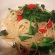 菜花と干しトマトのアンチョビパスタ