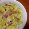 ヘルシー!キャベツとベーコンの温サラダ