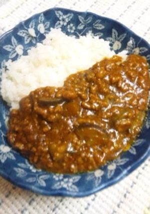 簡単☆なすひき肉カレー-レシピのメイン写真