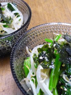 もやしとほうれん草のナムル-レシピのメイン写真