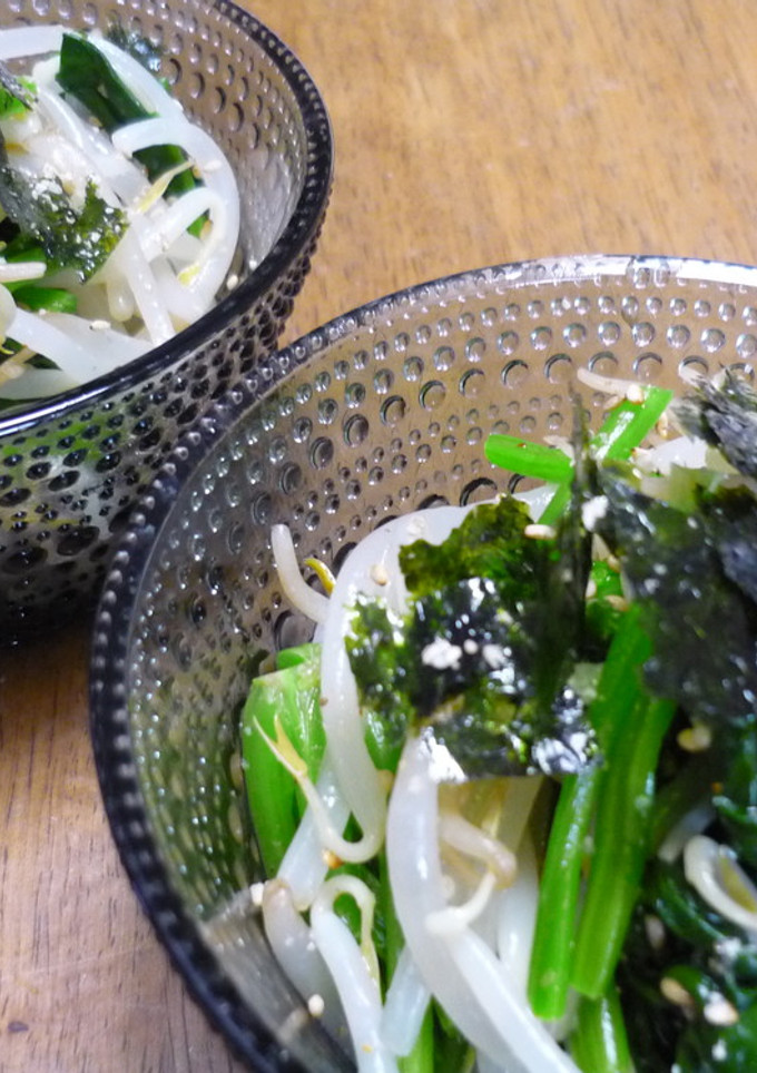 もやしとほうれん草のナムル-レシピのメイン写真