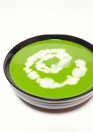 ほうれん草と豆乳のポタージュスープ♪-レシピのメイン写真