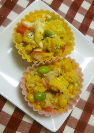 お弁当に❀簡単彩りスクランブルエッグ♬-レシピのメイン写真