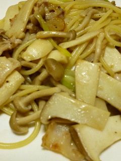 豚肉とキノコの和風パスタ-レシピのメイン写真