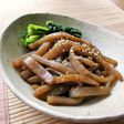 こんにゃくのしょうが醤油炒め