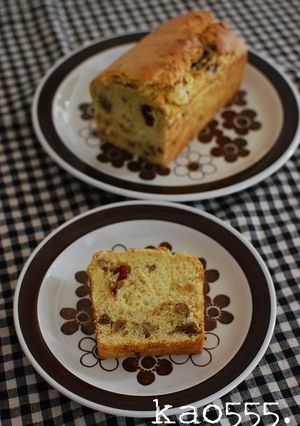 ドライフルーツとくるみのパウンドケーキ-レシピのメイン写真