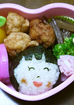 キャラ弁　女の子♪-レシピのメイン写真