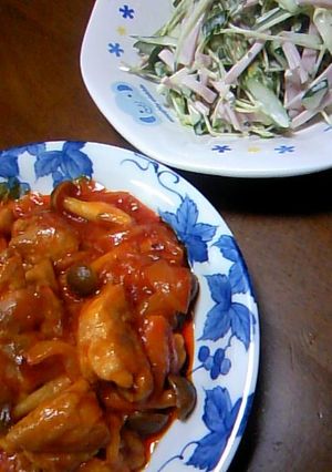 チキンのケチャップ煮-レシピのメイン写真