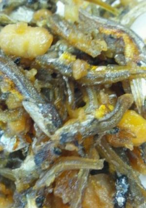 豆とかえりのあめ煮-レシピのメイン写真