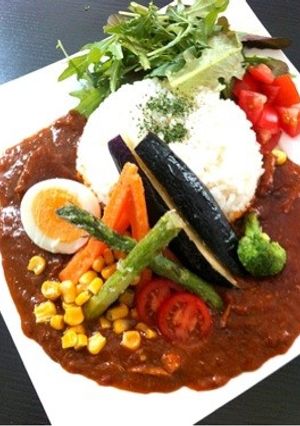 盛り付けに工夫♪オシャレなカレー☆-レシピのメイン写真