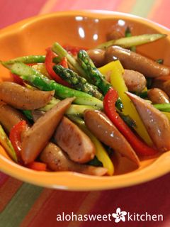 朝食に♪ウインナーとカラフル野菜炒め-レシピのメイン写真