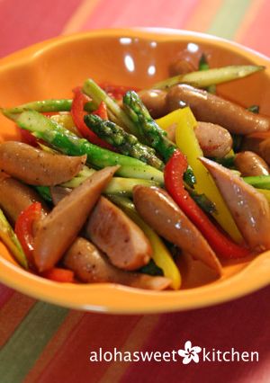 朝食に♪ウインナーとカラフル野菜炒め-レシピのメイン写真