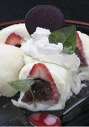 お母さんチョット‼苺バニラ大福-レシピのメイン写真