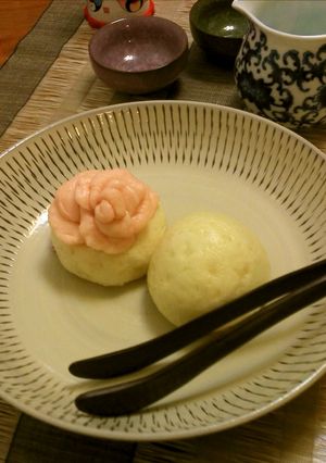 カスタード入り包子(奶皇包)中国人直伝！-レシピのメイン写真