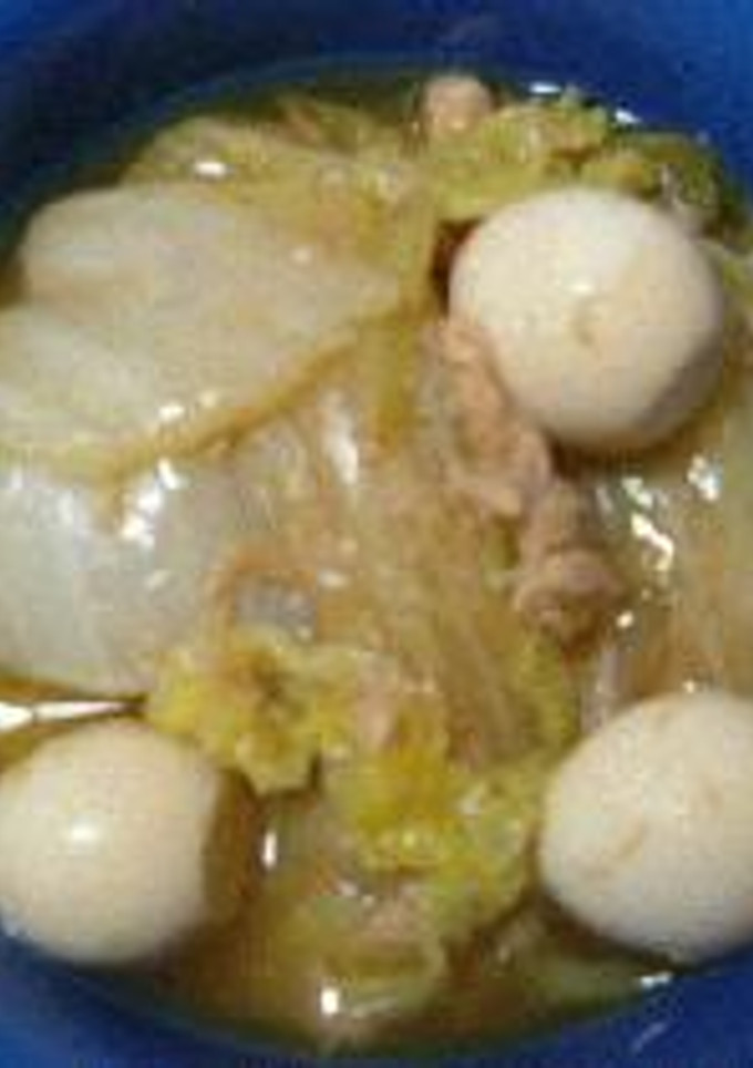 白菜とツナの炒め煮-レシピのメイン写真