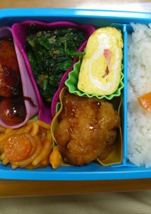 わたしのお弁当4月13日-レシピのメイン写真
