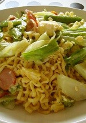 たっぷりキャベツの塩焼きそば-レシピのメイン写真