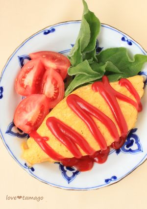 慌てないでok！美味しく綺麗なオムライス-レシピのメイン写真