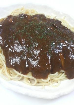 ザ★手抜き飯：カレースパゲティー-レシピのメイン写真