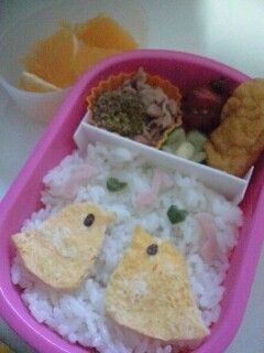 詰めご飯♪ひよこさん〈キャラ弁〉-レシピのメイン写真