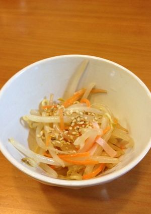 レンジで♪もやしの中華風ナムル-レシピのメイン写真