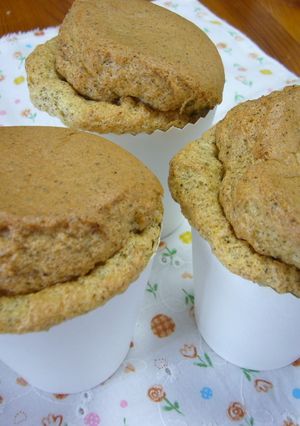 紙コップで紅茶のシフォンケーキ-レシピのメイン写真
