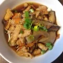 とり皮と野菜の煮びたし-レシピのメイン写真