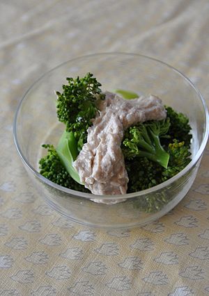 ブロッコリーのお豆腐ツナソース-レシピのメイン写真