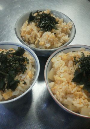 簡単☆大根と揚げさんのたらこご飯♪-レシピのメイン写真