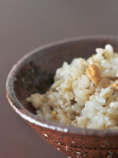 ホタテのヒモとタマゴの混ぜご飯-レシピのメイン写真