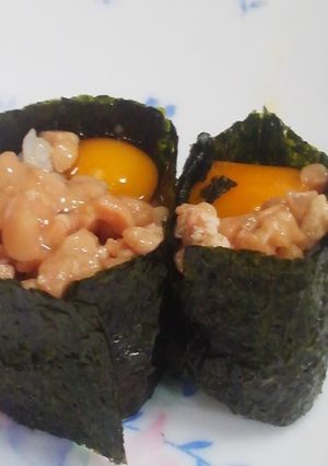 うずら納豆軍艦-レシピのメイン写真