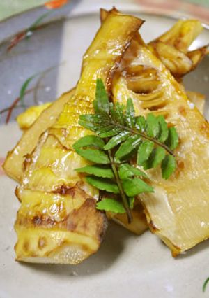 オリーブオイルの焼き筍-レシピのメイン写真