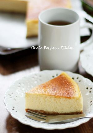 ＮＹチーズケーキ　混ぜるだけ♡　使い切り-レシピのメイン写真