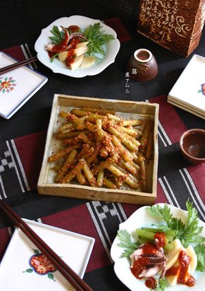 韓【蕗の煮ナムル】簡単で旨いんだよ♪-レシピのメイン写真