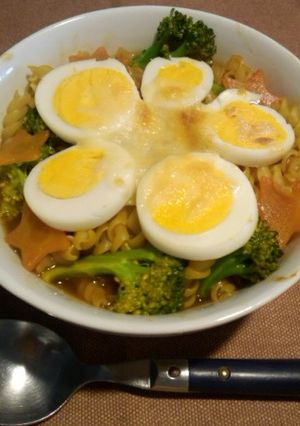 ごちパスでカレー親子どんリア-レシピのメイン写真