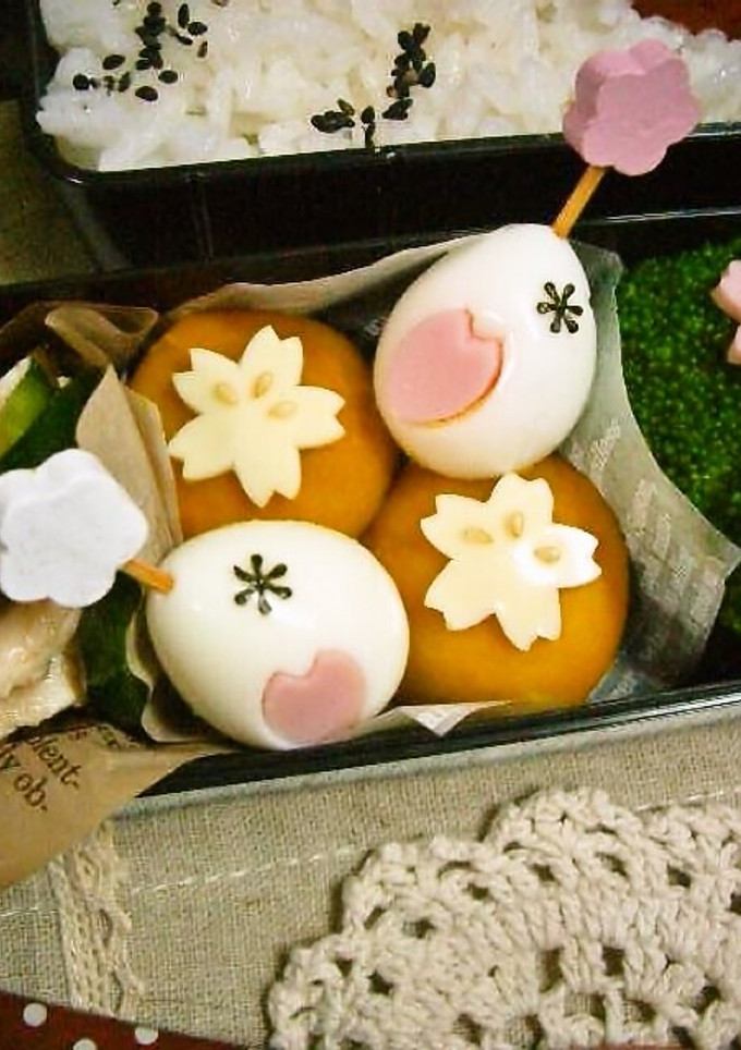 【うずらの卵deプチ桜～✿】-レシピのメイン写真