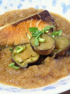 ぶりとナスのみぞれ煮-レシピのメイン写真
