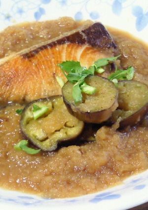 ぶりとナスのみぞれ煮-レシピのメイン写真