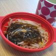 チンで簡単 もやしともずく酢サラダ