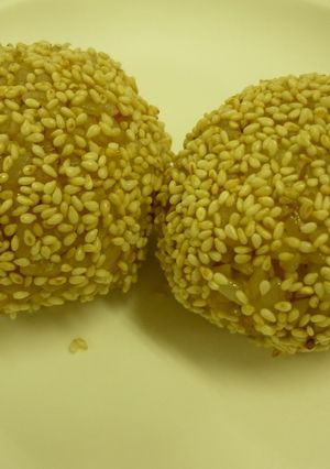 皮むき煎りゴマのおにぎり-レシピのメイン写真