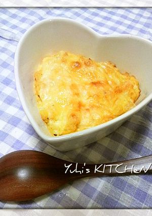 豆腐でコーンバターグラタン♪混ぜるだけ-レシピのメイン写真