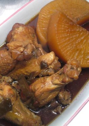 塩麹と酢トロトロ鶏スーパーダイエット-レシピのメイン写真